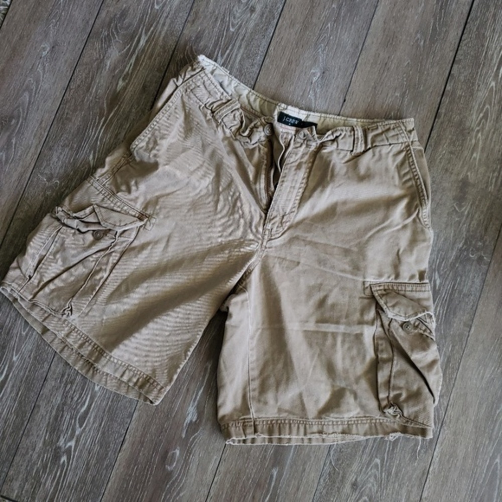 J.Crew mens cargo shorts size 31